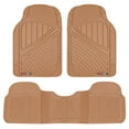 thumbnail image 2 of Motor Trend FlexTough Floor Mats for Car SUV and Van 3 Rows, Odorless EcoClean Liners, 3 Colors, 2 of 10