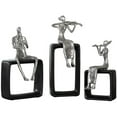 thumbnail image 1 of Uttermost Statues d'Ensemble Musical (Ensemble de 3), 1 of 3