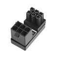 thumbnail image 2 of ATX 6Pin Male to Female 180 Degree Angled Power Connector Adapter for GPU Graphics Card (RVS B), 2 of 7