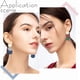 thumbnail image 5 of 8 pares de pendientes geométricos dorados grandes - Pendientes redondos y colgantes llamativos para mujer, 5 of 7