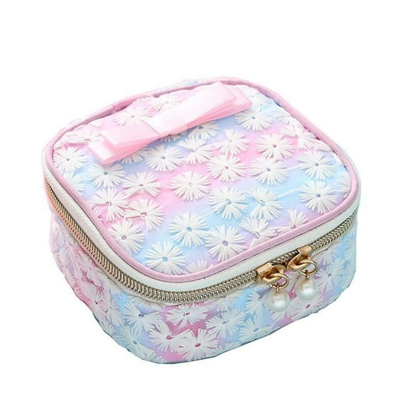 GASTROPOD Period Bag,Cute Portable Cotton and Mesh Material Sanitary Bag,Breathable Pouch Napkin Towel Storage for Girls Teens Outdoor