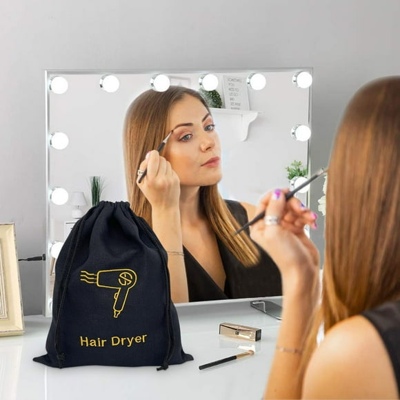 Environmental Jute Like Dustproofing Drawstring Bag For Hair Dryer Portable Long-lasting And Multi-Functional Storage