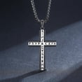 thumbnail image 3 of Coachuhhar Cross Necklace for Women Men 925 Sterling Silver Religious Cross Pendant Necklace Jewelry Gifts for Boyfriend Girlfriend, 3 of 7