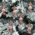 thumbnail image 4 of Japceit Christmas Candy Hanging Ornaments, Plastic Glitter Peppermint Decorations, Sweet-Themed Tree Decor Accessory for Christmas Tree Decoration, Home Party Festive Setup, Holiday Decor, 4 of 6