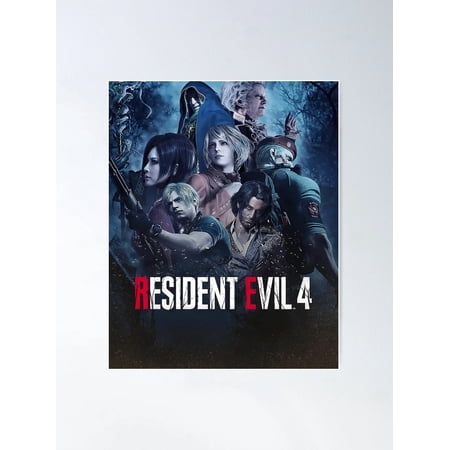 Resident Evil 4 Poster Unframed Size 24''x36'' GooGate