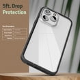 thumbnail image 3 of Encased Planet Eco Case, Designed for iPhone 14 PRO - Earth Friendly 100% Biodegradable Compostable Bio Case and Packaging (Clear/Black), 3 of 9