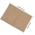 thumbnail image 2 of FONDOTIN 4Pcs Reusable Napkins Cloth Coffee Linen Durable Non-slip Tableware Accessory, 2 of 5