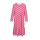 thumbnail image 5 of Vestido infantil de poliéster con estampado de lunares, manga larga, cuello redondo, bolsillos laterales y falda larga., 5 of 6