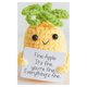 thumbnail image 1 of Patata Linda Positiva Bonita patata de ganchillo con tarjeta positiva, juguete inspirado en tejer para decoración de la habitación del hogar, 1 of 5