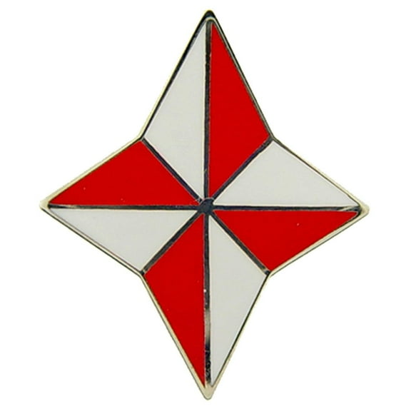 Eagle Emblems P15645 Pin - Army, 48th Division - 1 in.