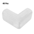thumbnail image 1 of Lot de 40 protections d'angle transparentes anti-collision pour bébé, 1 of 4