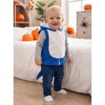 thumbnail image 6 of RUINIXCW Little Girls Boys Halloween Shark Sleeveless Hooded Zip Up Cosplay, 6 of 8