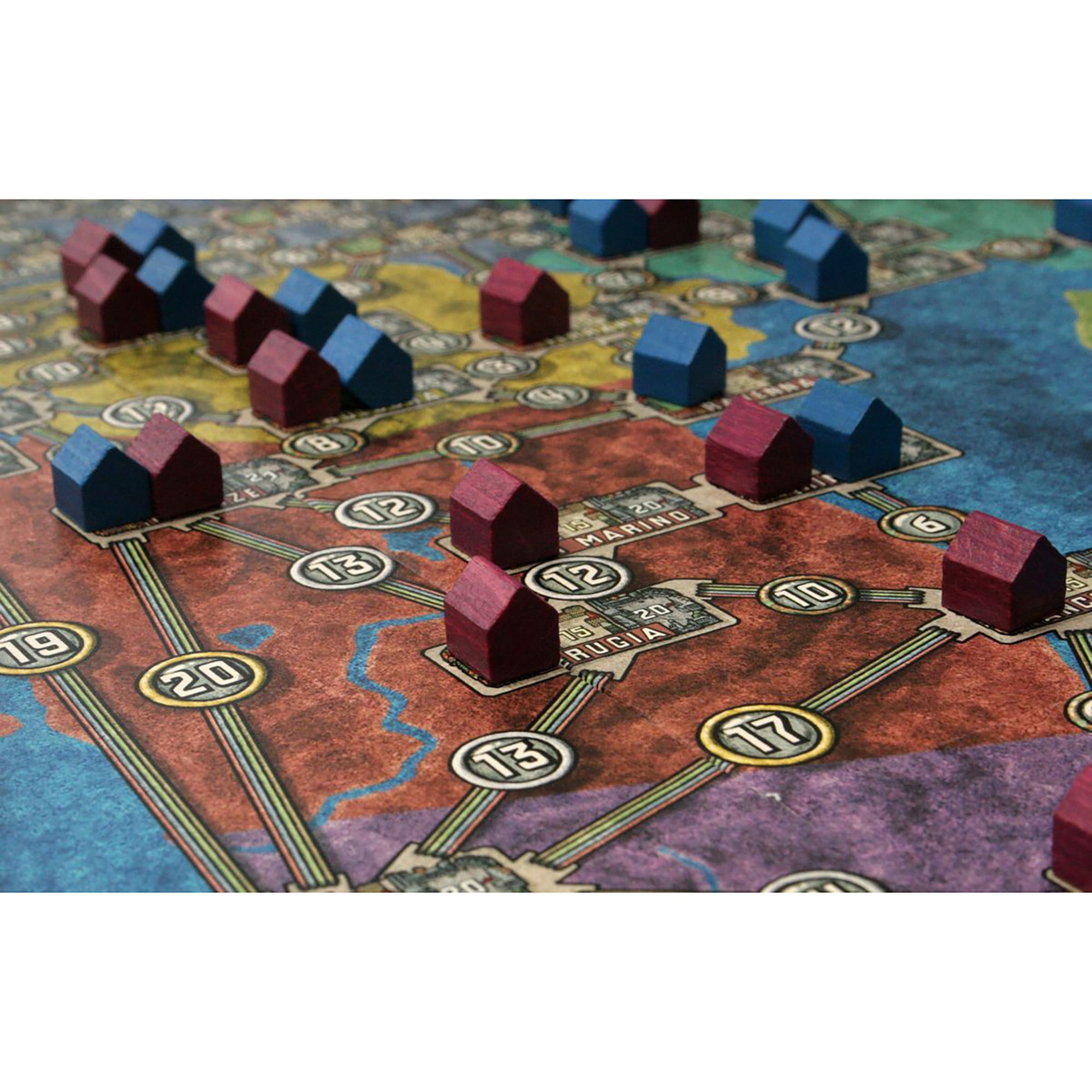 Power Grid:  Europe/North America Expansion - Economic Board Game - Expansion to Power Grid and/or Power Grid: Recharged. Ages 13+, 2-6 Players, 60-120 Min Game Play