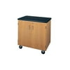 Diversified Woodcrafts Mobile Storage Cabinet
