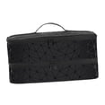 thumbnail image 1 of Organizador de bolsas de secador de cabello para adultos impermeables, portátiles, anti argumento, secador de cabello que lleva el soporte de la caja negro, 1 of 7