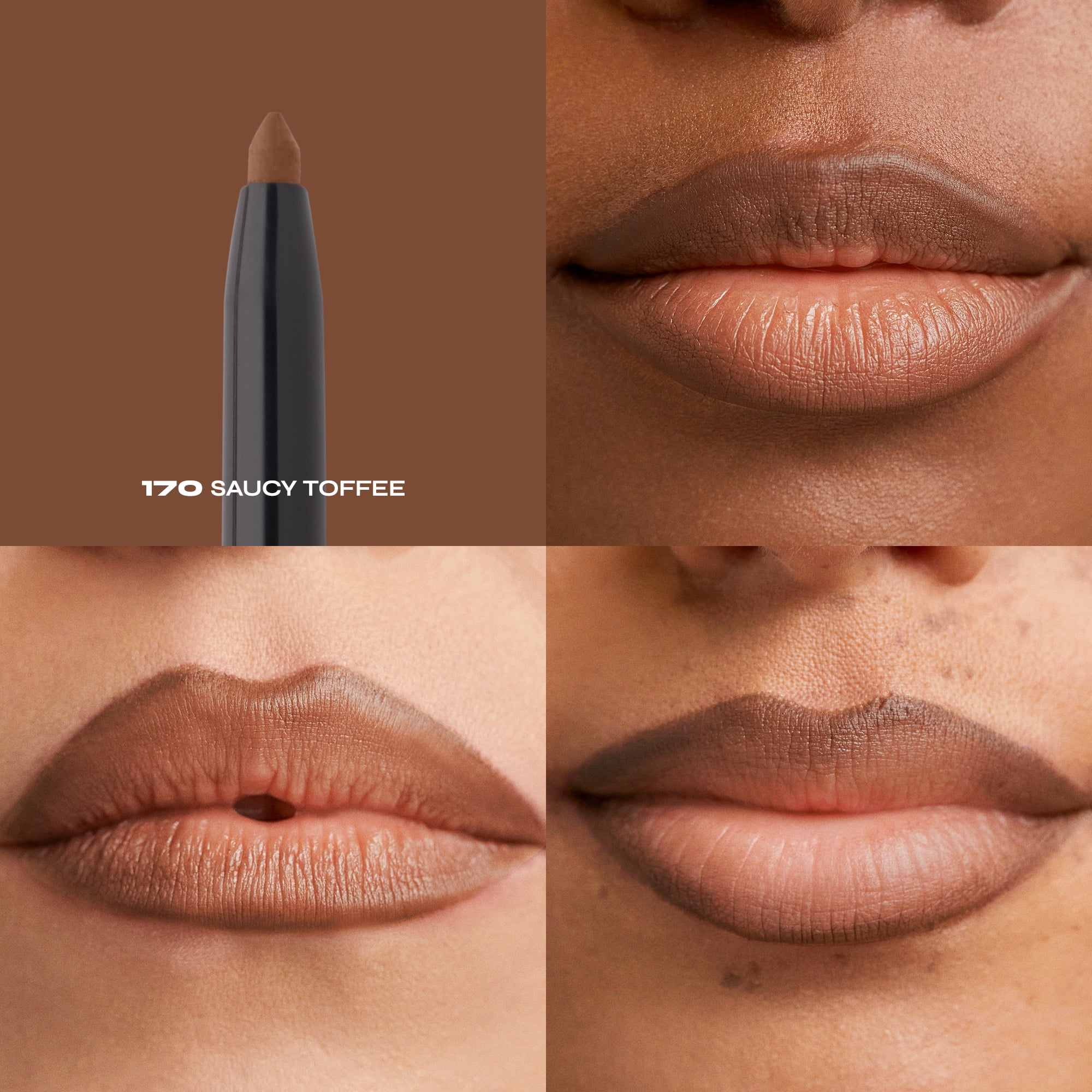 Milani Understatement Lipliner, Saucy Toffee