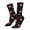 2 Black-2, variant on Disco Mirror Ball Crew Socks for Men & Women, Breathable Casual Athletic Ankle Socks