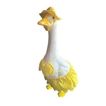 Zmeidao Summer Porch Goose Outfit, Lawn Porch Goose Cloths, for Patio Yard Lawn Art Decoration