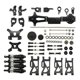 thumbnail image 2 of Repuestos Gears wltoys 144001 perfke Upgrade Metal negro, 2 of 5