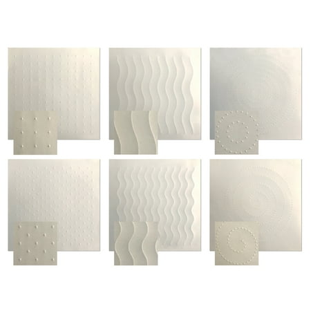 UPC: 0066960154139 | Roylco® Sensory Paper 12 x 12 6 Designs 36 Sheets