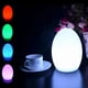 thumbnail image 3 of EeaseMX Lámpara de noche LED colorida con forma de huevo y carga USB para escritorio, ideal para el hogar, exterior y bar - 10 x 15 cm (estilo de carga), 3 of 7