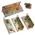 thumbnail image 1 of 4 Piezas de Soportes para Rieles de Cama Conectores para Esquinas de Cama, 1 of 8