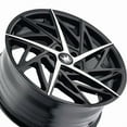 thumbnail image 3 of 20x8.5 Mazzi 377 Freestyle Gloss Black/Machined Wheel 5x4.5 (35mm), 3 of 3