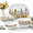 Autumn Sunflower, variant on 12-piece Dinnerware - Sunflower Bird Plates And Set