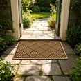 thumbnail image 6 of Coir Door Mat Heavy Duty Non Rubber Backing for Front Door, High Traffic Entrance Rug Traps Dirt, Weather Resistant Outdoor Coco Fiber Doormat, 6 of 6