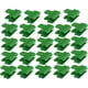thumbnail image 1 of Paquete de 24 abrazaderas para manguera de jardín, accesorios para envolver cobertizos de jardín, estacas para plantas, clips de plástico para envolver invernaderos, Baobao verde, 1 of 5