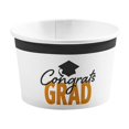 thumbnail image 2 of Fun Express Congrats Grad Disposable Paper Snack Cups - 25 Count, 2 of 2