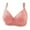 Hot Pink, variant on Utoimkio Bras for Women Woman's Printing Gathered Together Large Size Daily Bra Underwear No Rims