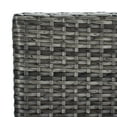 thumbnail image 4 of SAFAVIEH Laban Outdoor Patio 3 Piece Bistro Set, Grey Brown/White, 4 of 10
