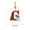 G, variant on Christmas 2024 Ornament with Letter, Custom Name Christmas Ornament Gifts for Sister Brother, Personalized Alphabet Keepsake Hanging Xmas Tree, Customized Initial Letter Xmas Ornament Present