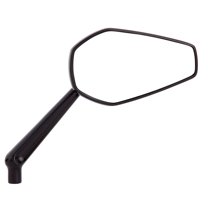 Arlen Ness Mini Stocker Forged Black Right Mirror (13-158)