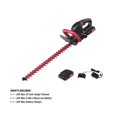 thumbnail image 2 of 20V Max 22-inch Cordless Battery Powered Hedge Trimmer, 2 of 7