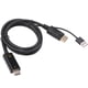 thumbnail image 4 of Compatible Para Hdmi A Displayport Adaptador Convertidor 1.8M Adaptador De Cable Usb2.0 Para Computadoras Portátiles Y De Escritorio 4K 60Hz Speravity EL016313-00, 4 of 5