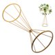 thumbnail image 5 of YSNOOWE Florero Decorativo Metálico Dorado Con Estilo Europeo Para En Interiores, 5 of 7