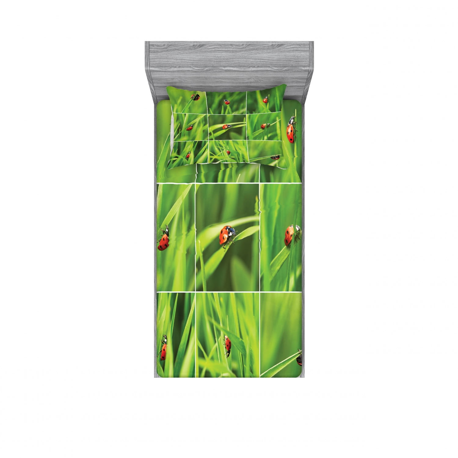 ladybug crib set walmart