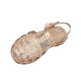 thumbnail image 2 of ATOGUTA Jelly Sandals Girls Outdoor Beach Hiking Closed Toe Casual Athletic Summer Shoes Orange, 2 of 7