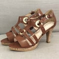 thumbnail image 3 of Mepaouo Women's Strappy Sandals Comfortable Open Toe Chunky Heels Ankle Strap Summer Dressy Pumps, 3 of 6