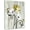 Yellow, variant on Floral Canvas Wall Art - Daisy & Butterfly Botanical Wall Decor, Rustic Farmhouse Pictures for Living Room, Bedroom, Bathroom & Home Office