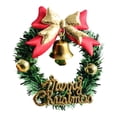 thumbnail image 3 of Almencla 6xWreath Pendant Small Xmas Wreaths Hanging Xmas Wreath for Garden Door, 3 of 8
