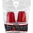thumbnail image 2 of Party Essentials 2 Ounce Red Party Cup Shot Glasses, 20 glasses, 2 of 2