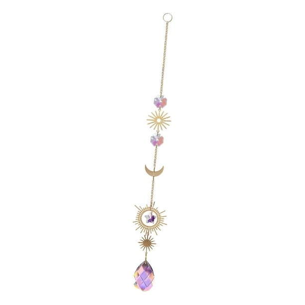 Colgante de Cristal Kusrkot colgante de cadena con bolas de Cristal para dom1 Cristal colgante