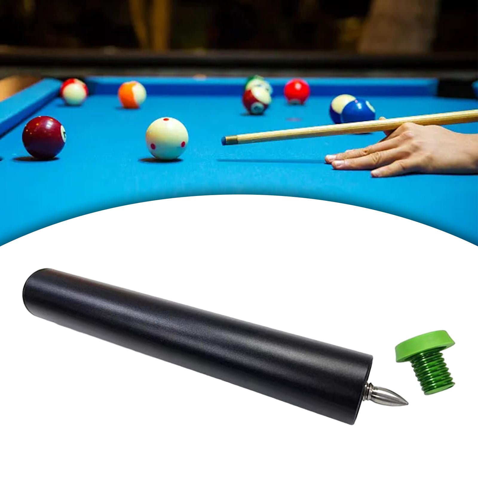 Baoblaze Pool Cue Extender Billiards Cue Extension for Beginners Enthusiast Men Women Green