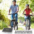 thumbnail image 4 of Bike Tire Repair Kit - Bycicle Inner Tube Puncture Patch Kits with Vulcanizing Patches,Metal Rasp for Motorcycle BMX Cycling MTB Mountain Bicycle, 4 of 5