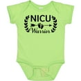 thumbnail image 3 of Inktastic Nicu Warrior with Arrow and Baby Footprints Boys or Girls Baby Bodysuit, 3 of 5