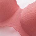 thumbnail image 5 of safuny Everyday Bra for Women Seamless Smoothing Gathering Detachable Shoulder Straps For Use Wireless Push Up Ultra Light Lingerie Brassiere Underwear Comfort Daily Pink S, 5 of 9