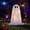 A, variant on Orangide Glowing Ghost Decor Spooky Ghosts with Lights for Halloween Party Indoor Home Table Kitchen Shelf Mantel Creepy Atmosphere Decoration